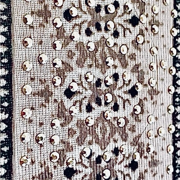 Style & Co | Hi Low Shirt with Crystal-like Adornments | Size PS - Picture 11 of 13